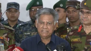 স্বরাষ্ট্র উপদেষ্টা ব্রিগেডিয়ার জেনারেল (অব.) এম সাখাওয়াত হোসেন। ছবি: সংগৃহীত
